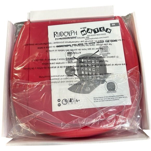 Rudolph The Red Nosed Reindeer Top Trumps Match - The Crazy Cube Game - Picture 3 of 4